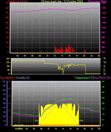 24 Hour Graph for Day 12